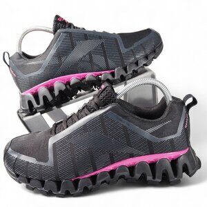 Reebok ZigWild Trail 6 'Black Pink' Performance Running Shoes FX1439 Women's 8